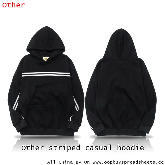 Other striped casual hoodie