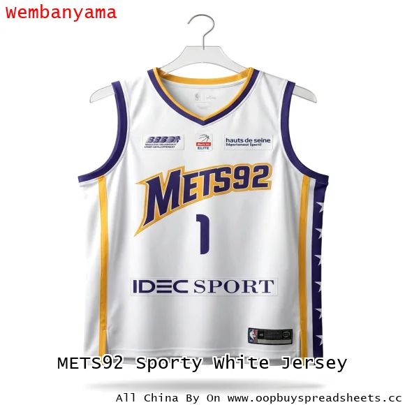 METS92 Sporty White Jersey