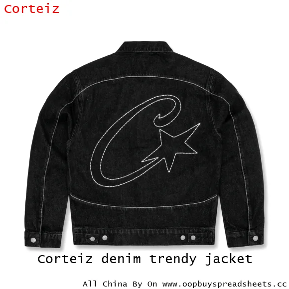 Corteiz denim trendy jacket