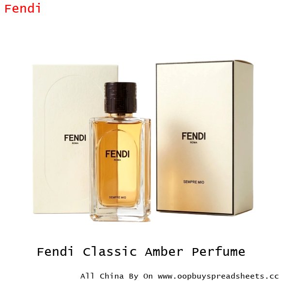 Fendi Classic Amber Perfume