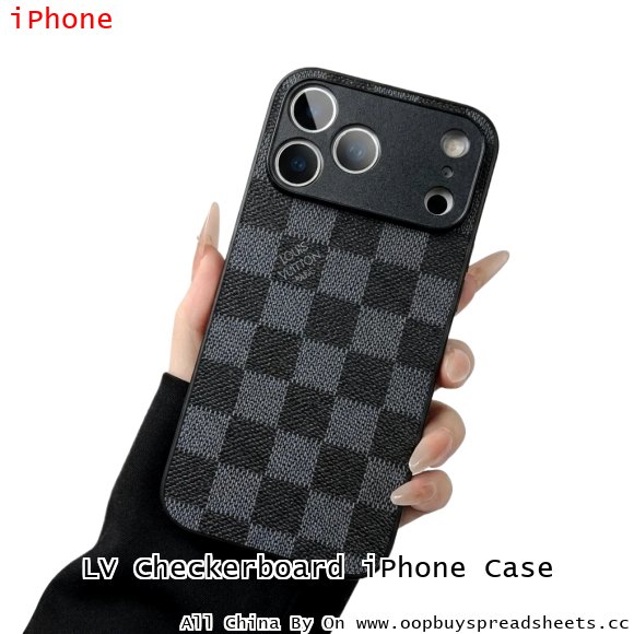 LV Checkerboard iPhone Case