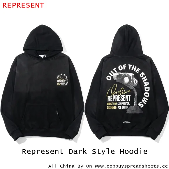 Represent Dark Style Hoodie