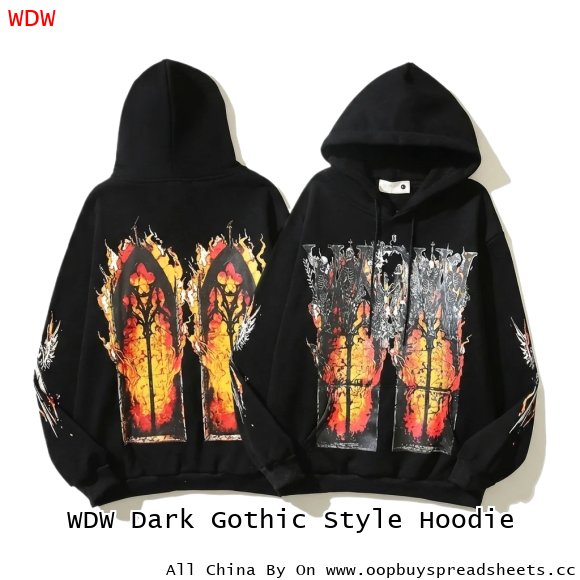 WDW Dark Gothic Style Hoodie