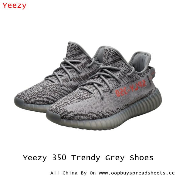Yeezy 350 Trendy Grey Shoes