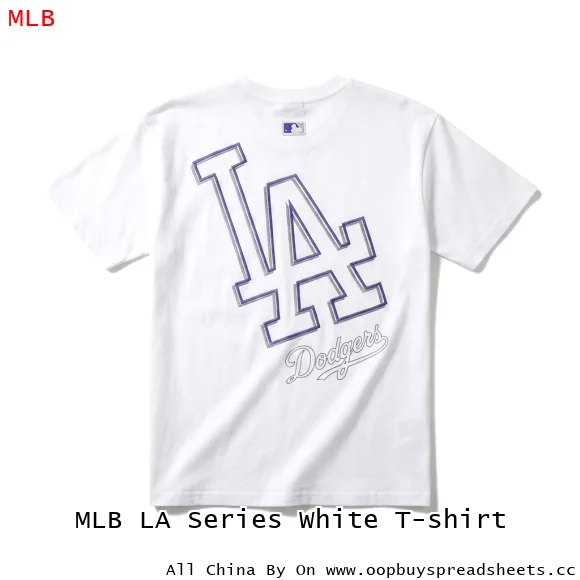 MLB LA Series White T-shirt