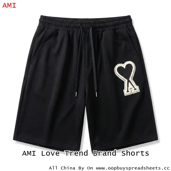 AMI Love Trend Brand Shorts