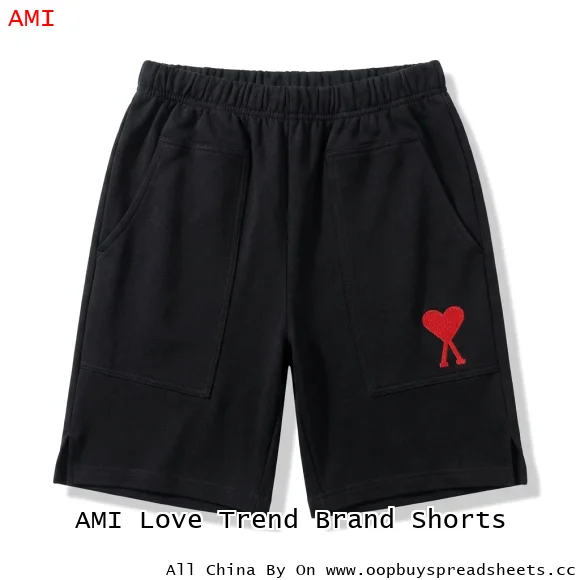 AMI Love Trend Brand Shorts