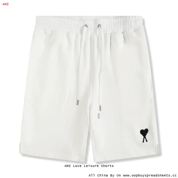 AMI Love Leisure Shorts