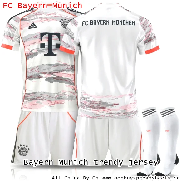 Bayern Munich trendy jersey