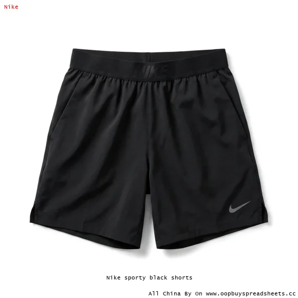 Nike sporty black shorts