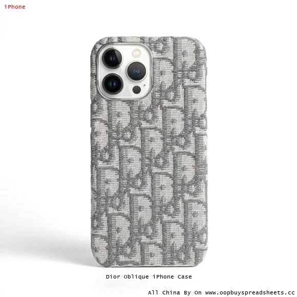 Dior Oblique iPhone Case