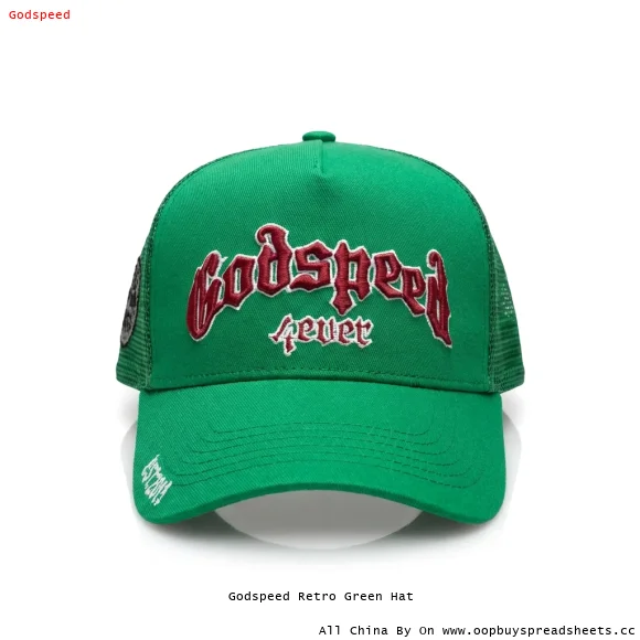 Godspeed Retro Green Hat