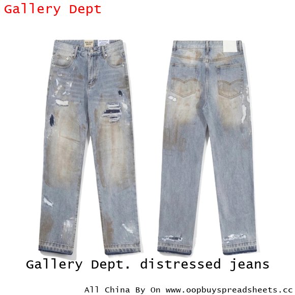 Gallery Dept. distressed jeans
