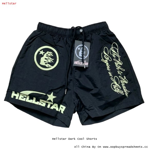 Hellstar Dark Cool Shorts