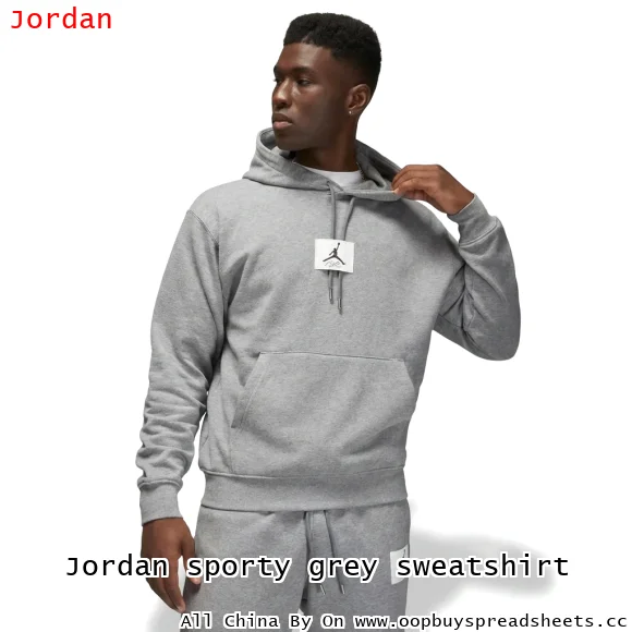 Jordan sporty grey sweatshirt