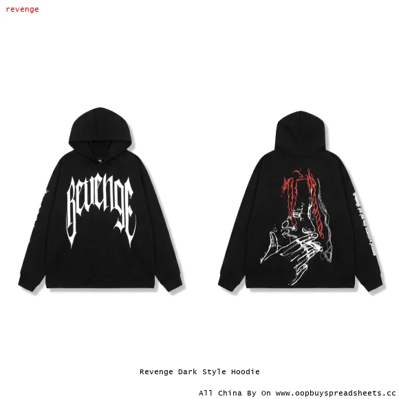 Revenge Dark Style Hoodie