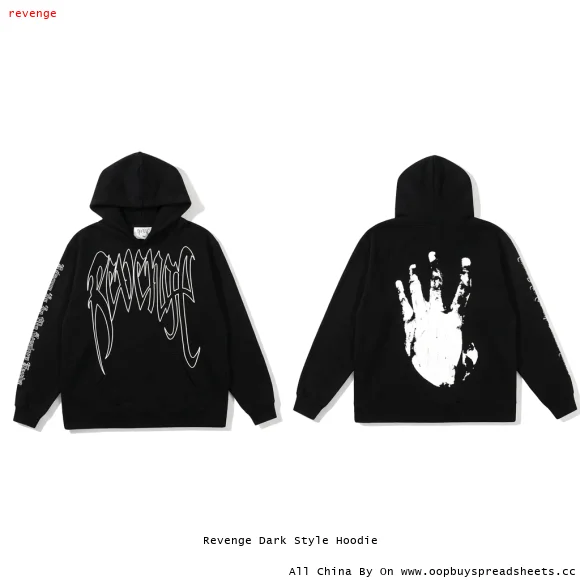 Revenge Dark Style Hoodie