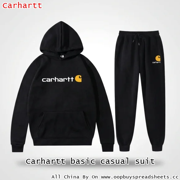 Carhartt basic casual suit