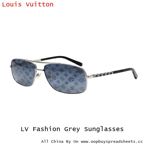 LV Fashion Grey Sunglasses