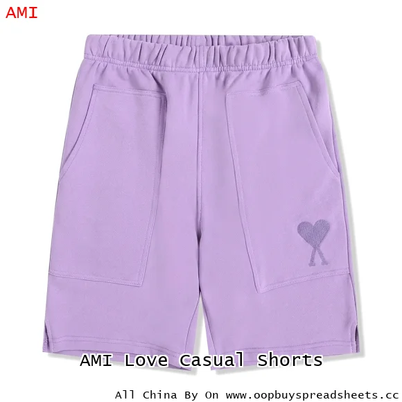 AMI Love Casual Shorts