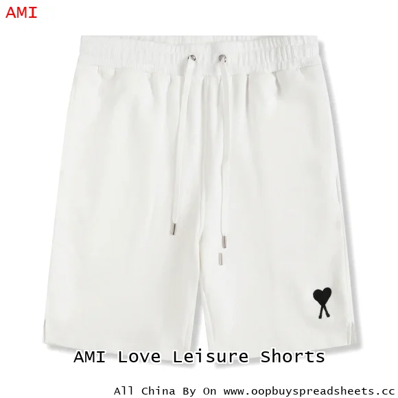 AMI Love Leisure Shorts