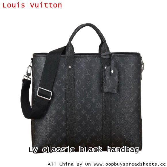 LV classic black handbag