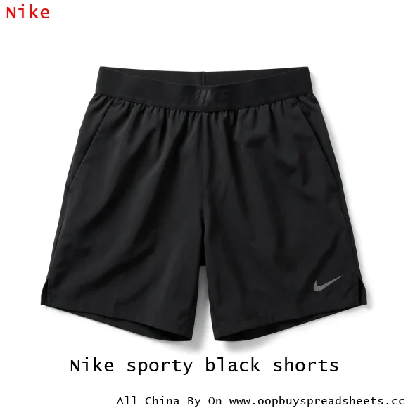 Nike sporty black shorts