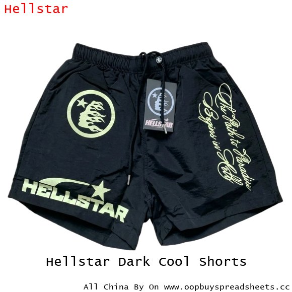 Hellstar Dark Cool Shorts