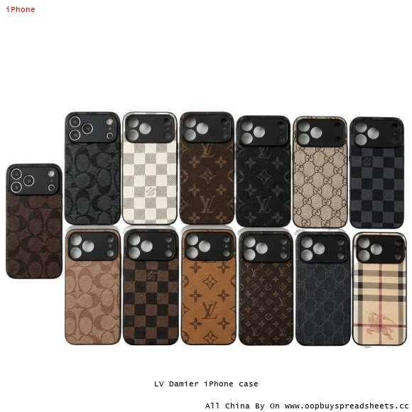 LV Damier iPhone case
