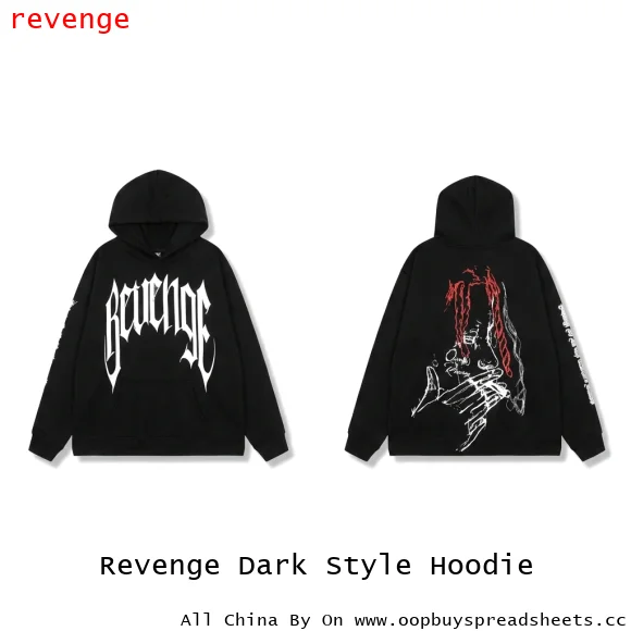 Revenge Dark Style Hoodie