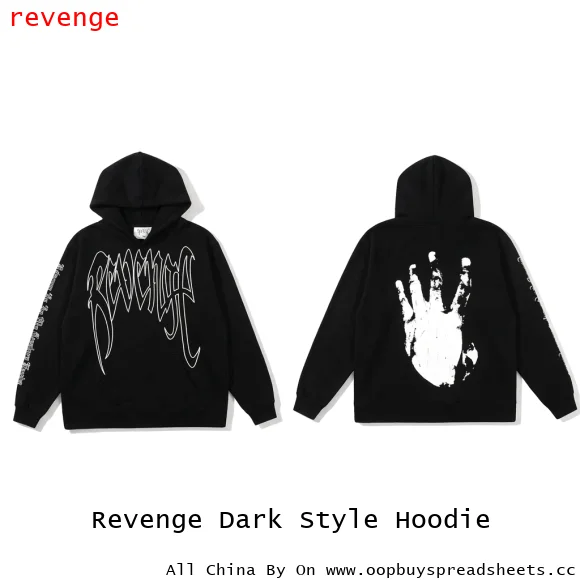 Revenge Dark Style Hoodie